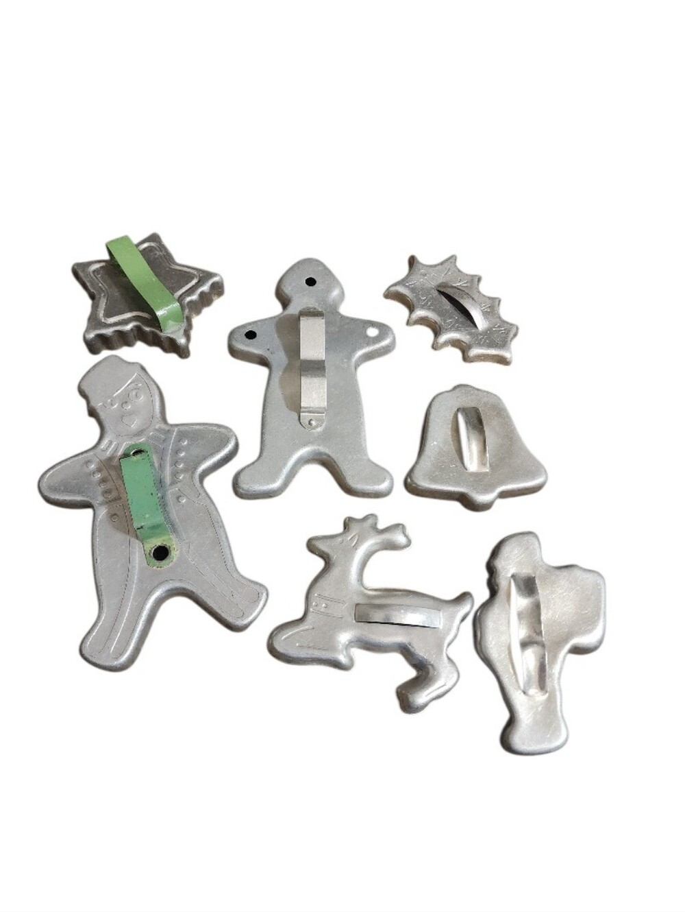 Set Of Vintage Christmas Cookie Cutters